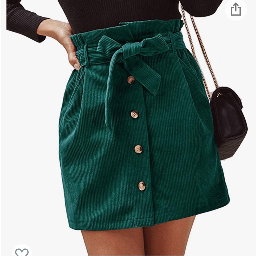 Corduroy skirt
